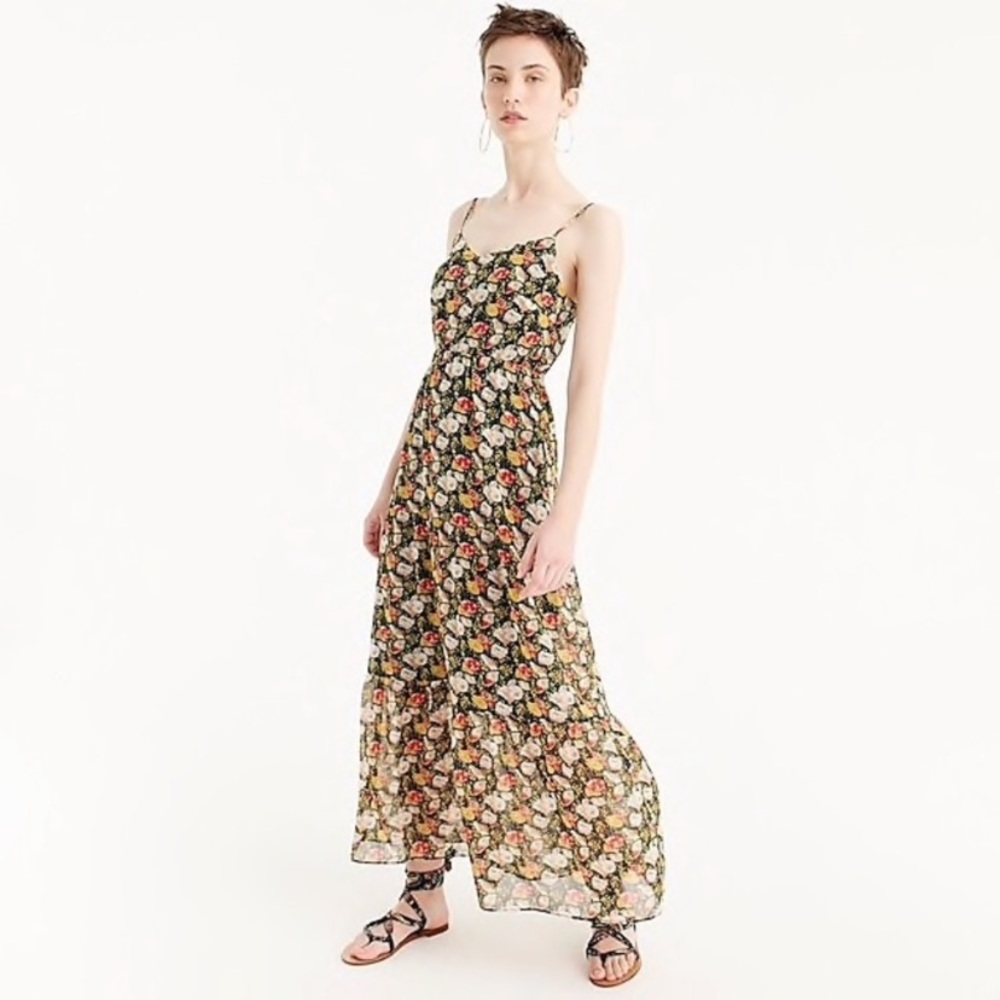 J Crew Mercantile Floral Dress